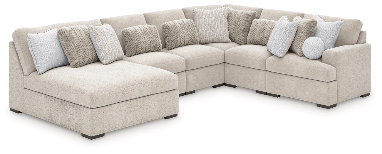 Cuddle Plush Sectional with Chaise - Bargain Furniture (Detroit, MI)