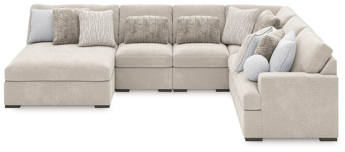 Cuddle Plush Sectional with Chaise - Bargain Furniture (Detroit, MI)