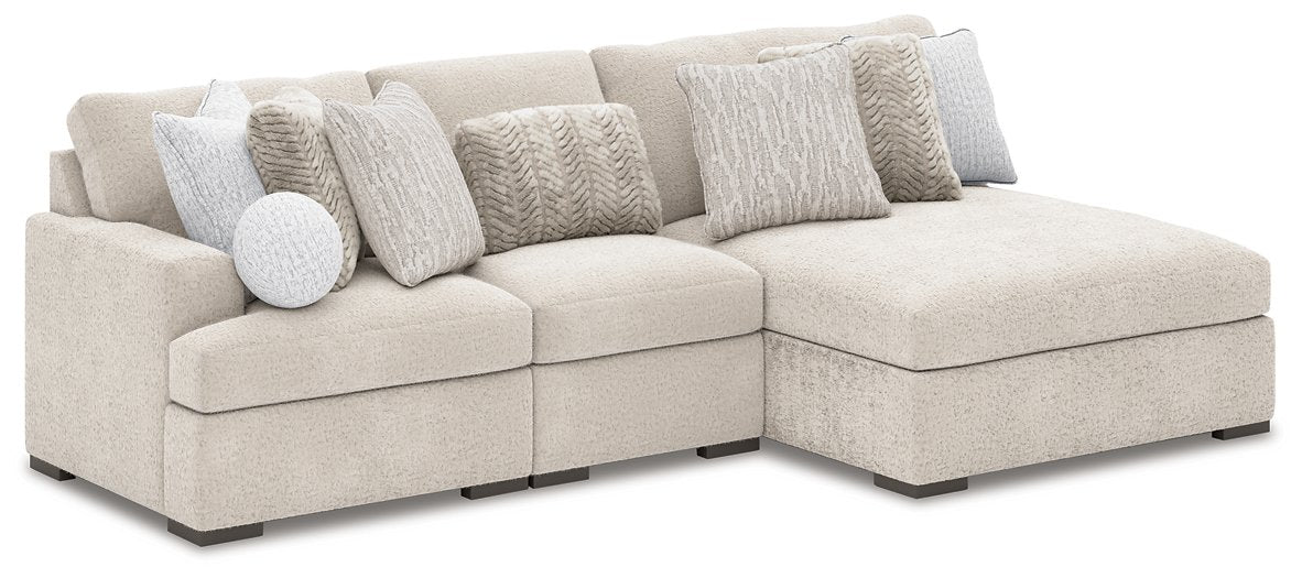Cuddle Plush Sectional with Chaise - Bargain Furniture (Detroit, MI)
