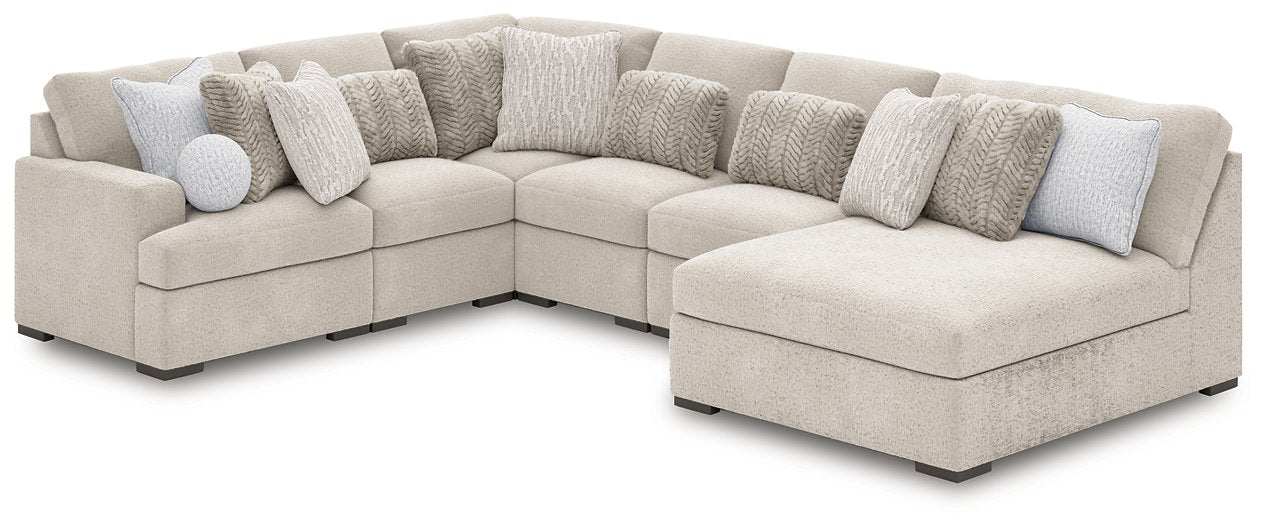 Cuddle Plush Sectional with Chaise - Bargain Furniture (Detroit, MI)