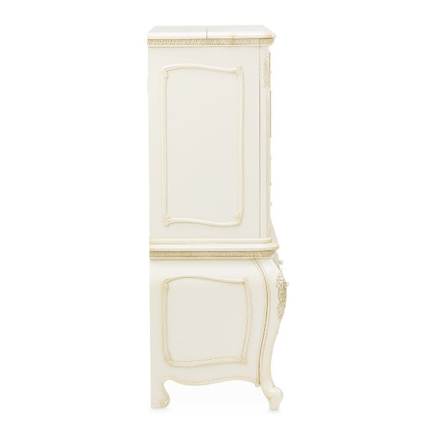 AICO Lavelle 6-Drawer Chest in Classic Pearl - Bargain Furniture (Detroit, MI)