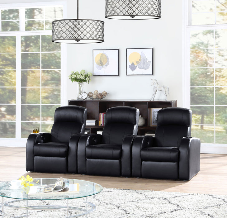 Cyrus Upholstered Home Theater Seating - Bargain Furniture (Detroit, MI)
