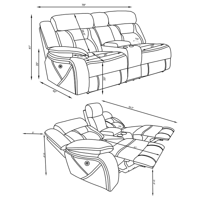 Higgins Reclining Sectionals - Bargain Furniture (Detroit, MI)