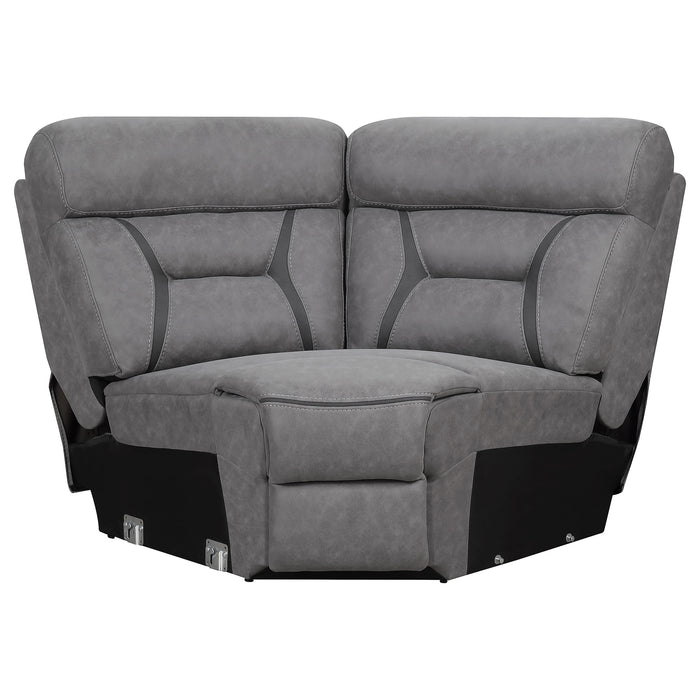 Higgins Reclining Sectionals Corner Chair - Bargain Furniture (Detroit, MI)