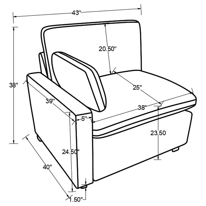Collins Recling Sectionals - Bargain Furniture (Detroit, MI)
