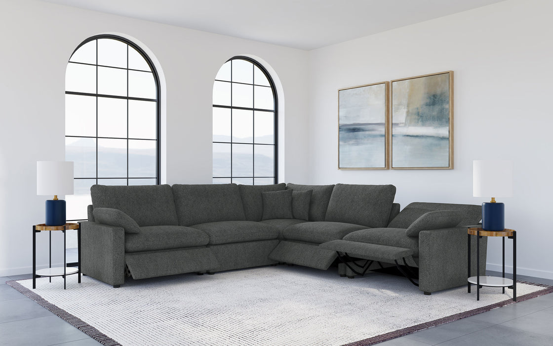 Collins Reclining Sectionals Upholstered - Bargain Furniture (Detroit, MI)
