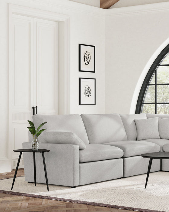Collins Sectionals White - Bargain Furniture (Detroit, MI)