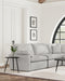 Collins Sectionals White - Bargain Furniture (Detroit, MI)