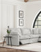 Collins Sectionals White - Bargain Furniture (Detroit, MI)