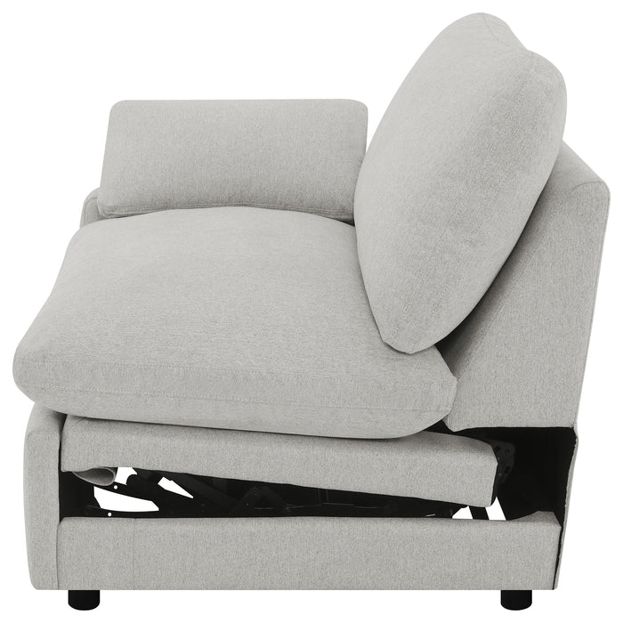 Collins Sectionals White - Bargain Furniture (Detroit, MI)