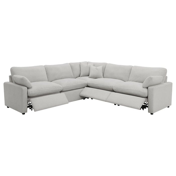 Collins Reclining Sectionals Upholstered - Bargain Furniture (Detroit, MI)