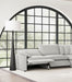 Collins Sectionals White - Bargain Furniture (Detroit, MI)