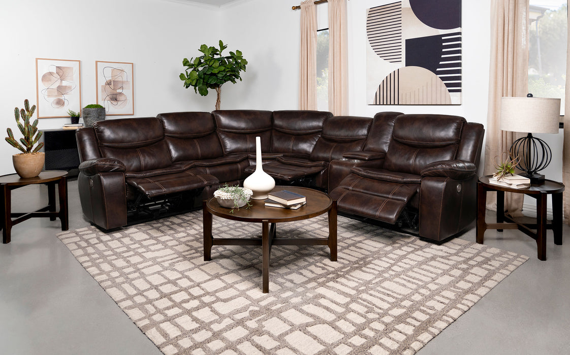 Sycamore Reclining Sectionals - Bargain Furniture (Detroit, MI)