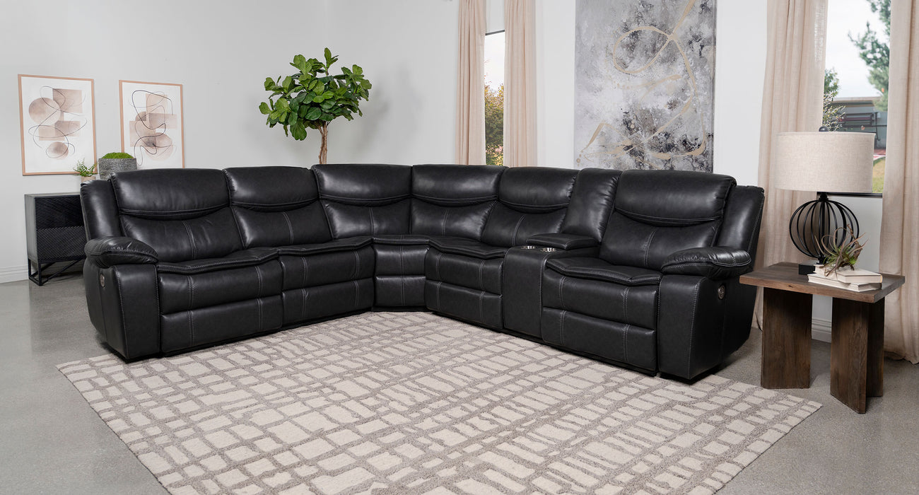 Sycamore Reclining Sectionals - Bargain Furniture (Detroit, MI)