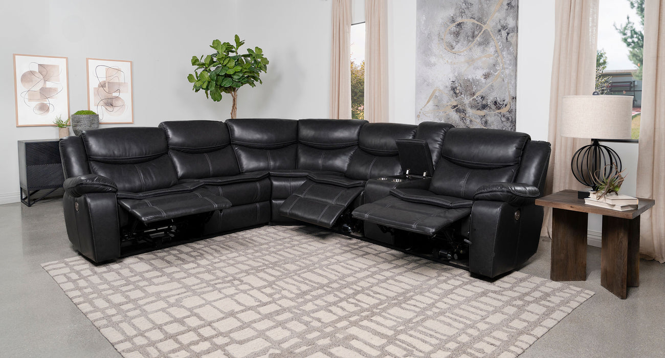 Sycamore Reclining Sectionals - Bargain Furniture (Detroit, MI)