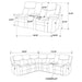 Sycamore Reclining Sectionals - Bargain Furniture (Detroit, MI)
