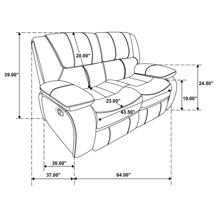 Camila Reclining Sets - Bargain Furniture (Detroit, MI)