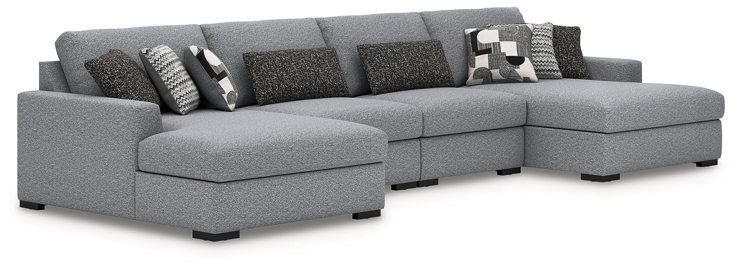 Bealton Sectional with Double Chaise - Bargain Furniture (Detroit, MI)