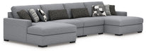 Bealton Sectional with Double Chaise - Bargain Furniture (Detroit, MI)