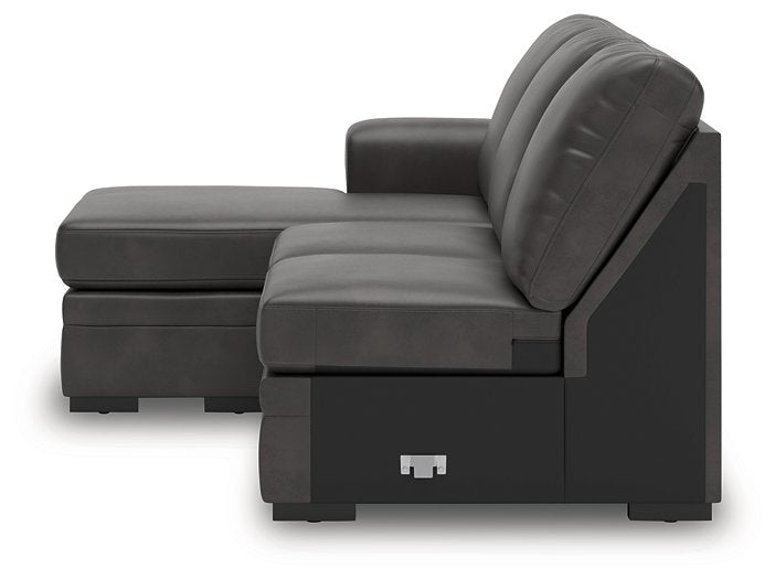 Lofton-Pike Sectional with Chaise - Bargain Furniture (Detroit, MI)