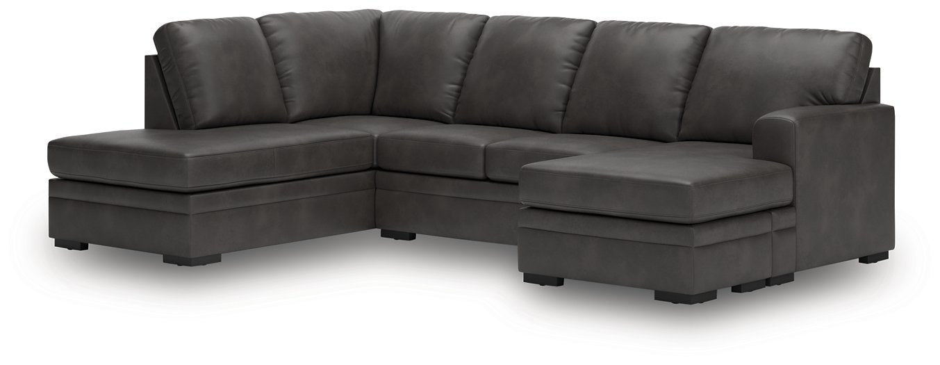 Lofton-Pike Sectional with Chaise - Bargain Furniture (Detroit, MI)