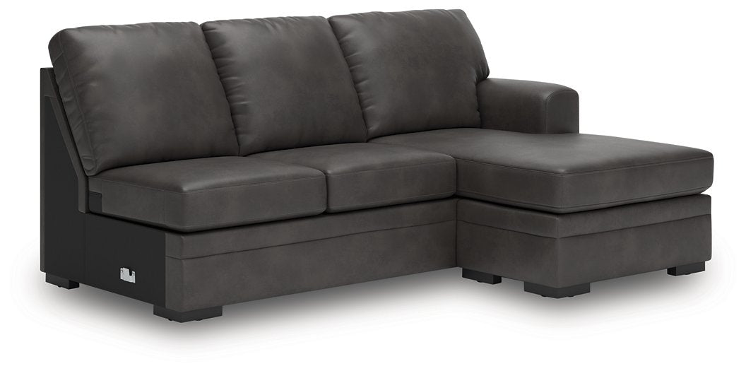 Lofton-Pike Sectional with Chaise - Bargain Furniture (Detroit, MI)