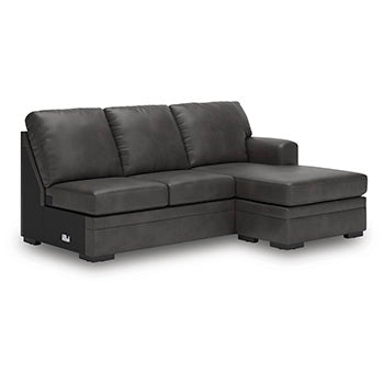Lofton-Pike Sectional with Chaise - Bargain Furniture (Detroit, MI)