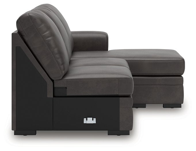 Lofton-Pike Sectional with Chaise - Bargain Furniture (Detroit, MI)