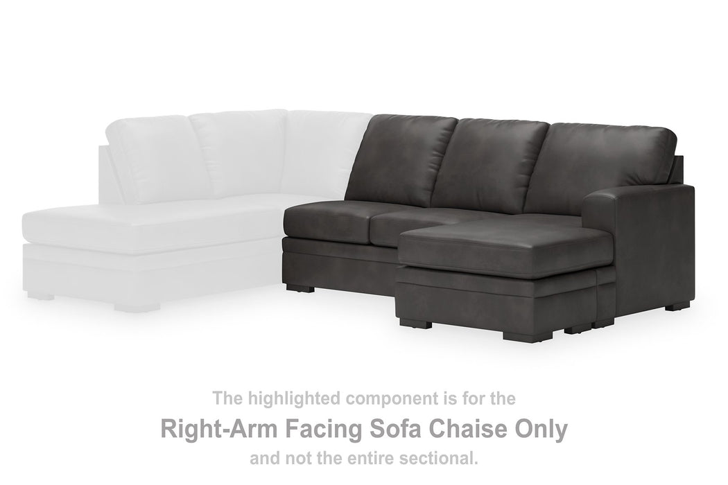 Lofton-Pike Sectional with Chaise - Bargain Furniture (Detroit, MI)