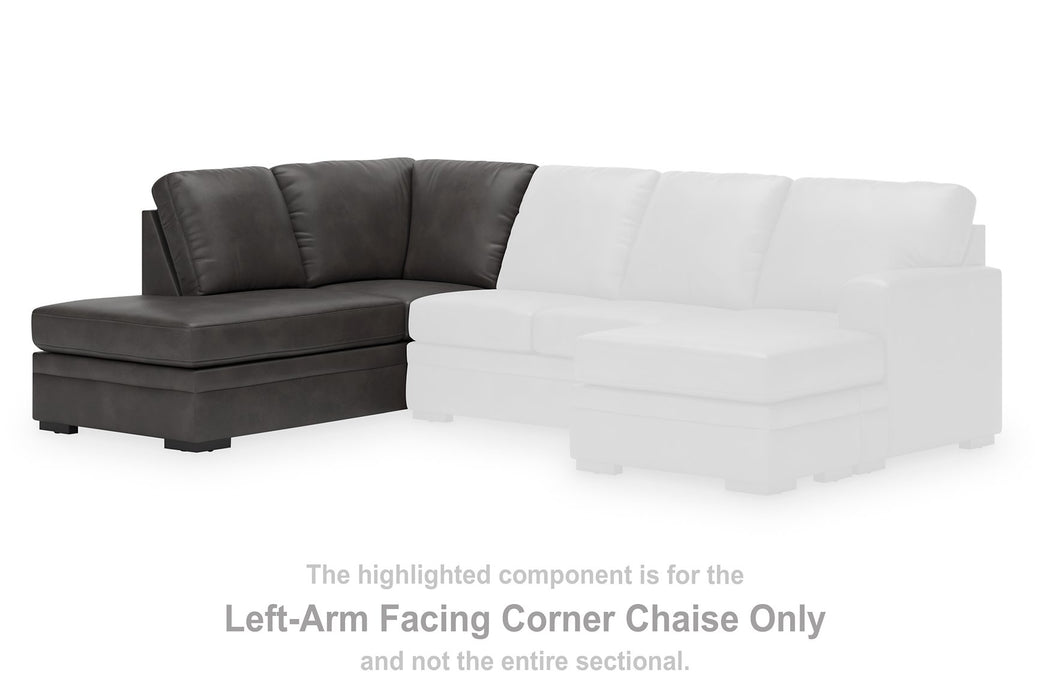 Lofton-Pike Sectional with Chaise - Bargain Furniture (Detroit, MI)