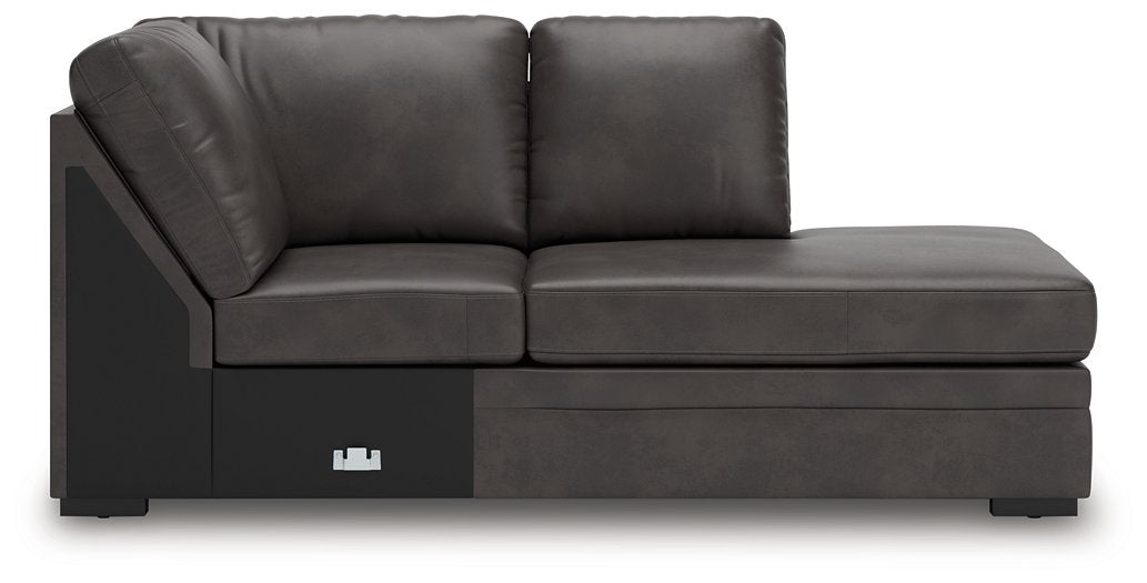 Lofton-Pike Sectional with Chaise - Bargain Furniture (Detroit, MI)