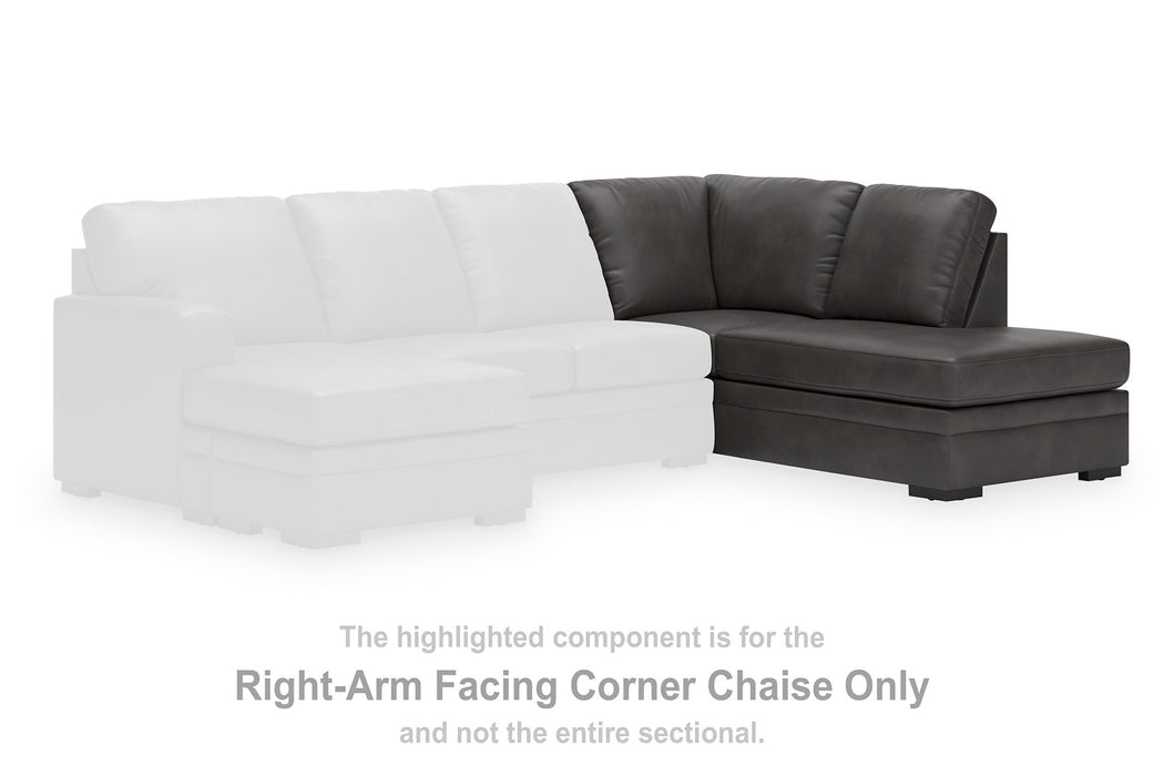 Lofton-Pike Sectional with Chaise - Bargain Furniture (Detroit, MI)