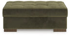 Caspian-Town Oversized Accent Ottoman - Bargain Furniture (Detroit, MI)