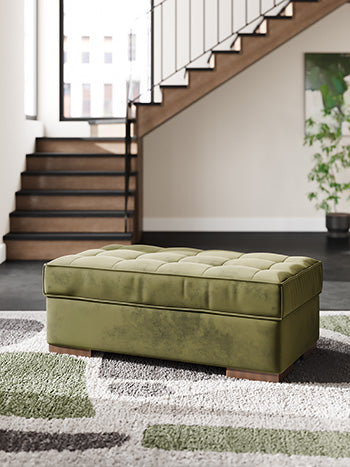 Caspian-Town Oversized Accent Ottoman - Bargain Furniture (Detroit, MI)