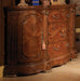 AICO Cortina Dresser in Honey Walnut - Bargain Furniture (Detroit, MI)