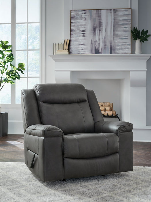 Status Check Recliner - Bargain Furniture (Detroit, MI)