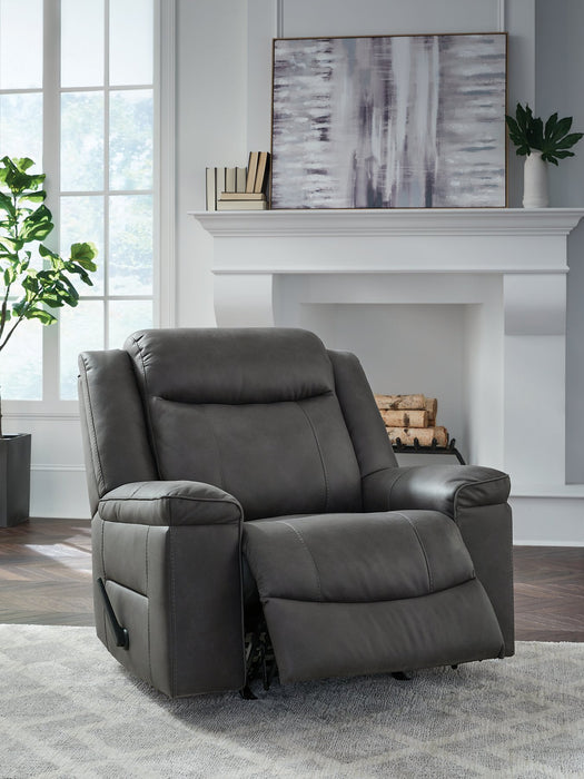 Status Check Recliner - Bargain Furniture (Detroit, MI)