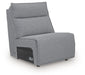 ModMax II Reclining Sectional with Chaise and Audio Console - Bargain Furniture (Detroit, MI)
