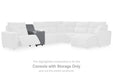 Modmax Power Reclining Sectional with Chaise - Bargain Furniture (Detroit, MI)