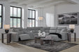 Modmax Power Reclining Sectional with Chaise - Bargain Furniture (Detroit, MI)