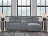 Modmax Power Reclining Sectional with Chaise - Bargain Furniture (Detroit, MI)