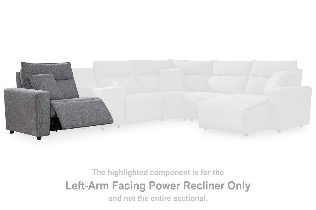 Modmax Reclining Sectional with Audio Consoles - Bargain Furniture (Detroit, MI)