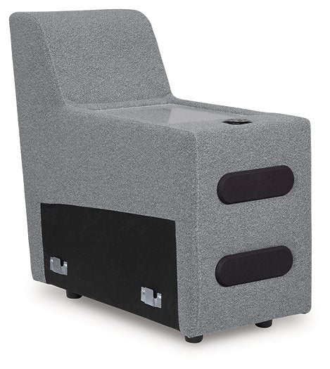 Modmax Reclining Sectional with Audio Console - Bargain Furniture (Detroit, MI)