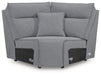 ModMax II Reclining Sectional with Chaise and Audio Console - Bargain Furniture (Detroit, MI)