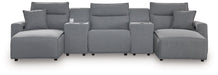 Modmax Power Reclining Sectional with Chaise - Bargain Furniture (Detroit, MI)