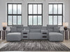Modmax Power Reclining Sectional with Chaise - Bargain Furniture (Detroit, MI)