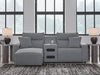 Modmax Power Reclining Sectional with Chaise - Bargain Furniture (Detroit, MI)
