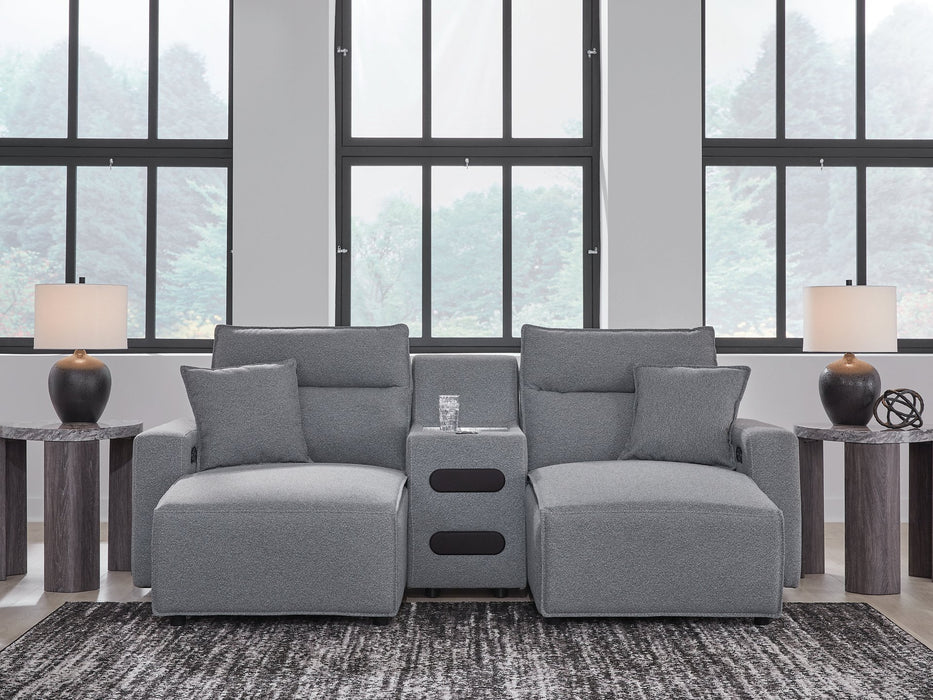 Modmax Power Reclining Sectional with Chaise - Bargain Furniture (Detroit, MI)