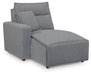 ModMax II Reclining Sectional with Chaise and Audio Console - Bargain Furniture (Detroit, MI)