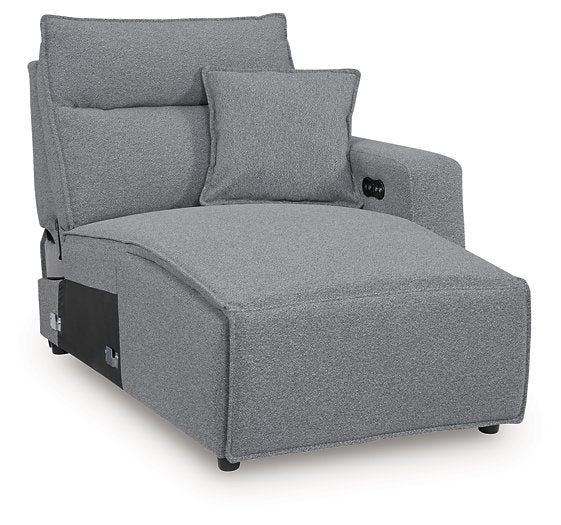 Modmax Power Reclining Sectional with Chaise - Bargain Furniture (Detroit, MI)